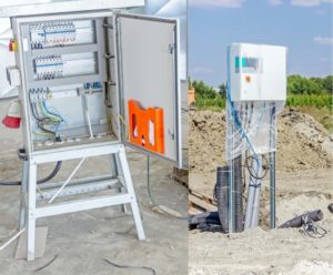 coffret électrique provisoire bungalow